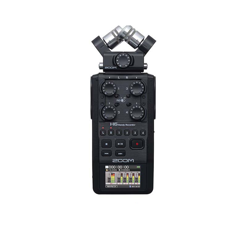 رکوردر صدا زوم ZOOM H6 Black