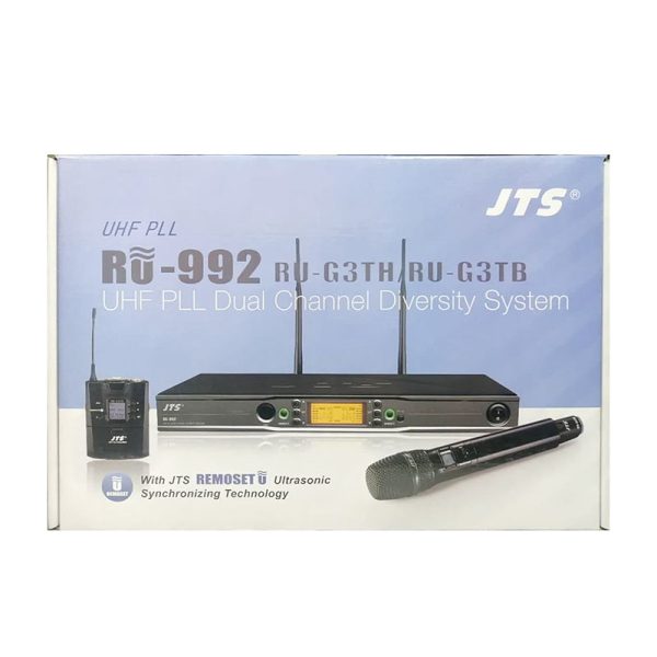 میکروفون جی تی اس مدل RU992+LTB850+CM501