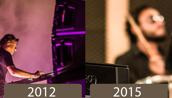 برند RCF در سال 2012 تا سال 2015