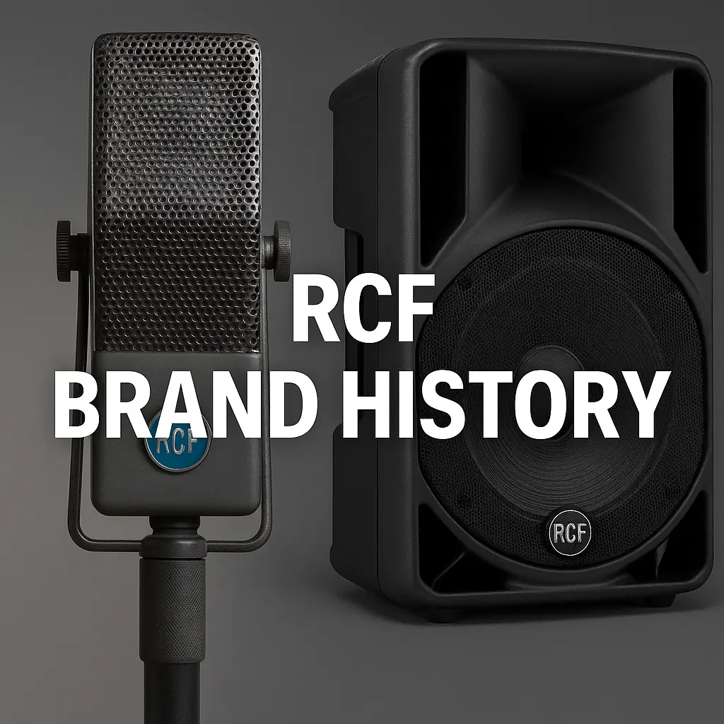 تاریحچه برند RCF